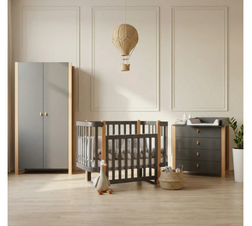  set mobilier pentru copii veres monaco pătuț + comodă + dulap)