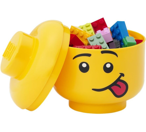 lego Контейнер для хранения mini head - silly (10,2х11,5 см)