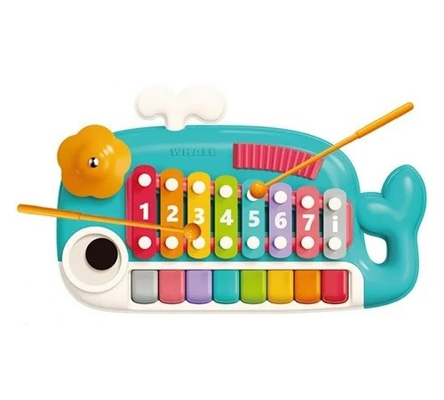 bibiin toys 6223 xilofon "balenă"