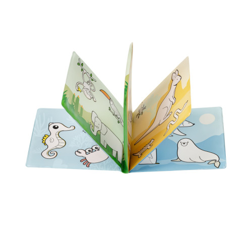 akuku-69502 a0657 Сărticică moale cu sc&acirc;rț&acirc;itor "magical book"