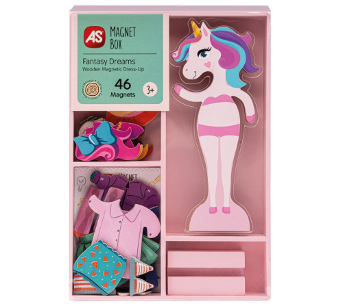 As Kids 1029-64059 Set de creatie Magnet Box "Fantasy Dreams"  as kids 1029-64059 set de creatie magnet box "fantasy dreams"