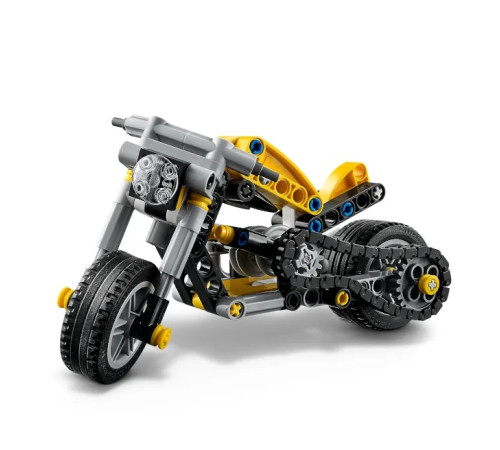 lego technic 42225 constructor "motocicletă galbenă"  (151 el.)