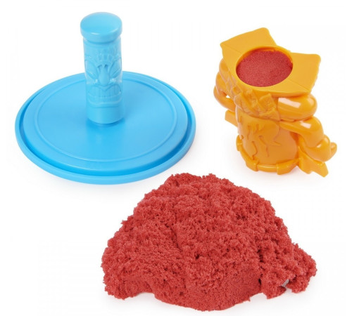 kinetic sand 6059408 Набор "Кинетический песок ароматизированный песок с игрушкой-сюрпризом (113 г)