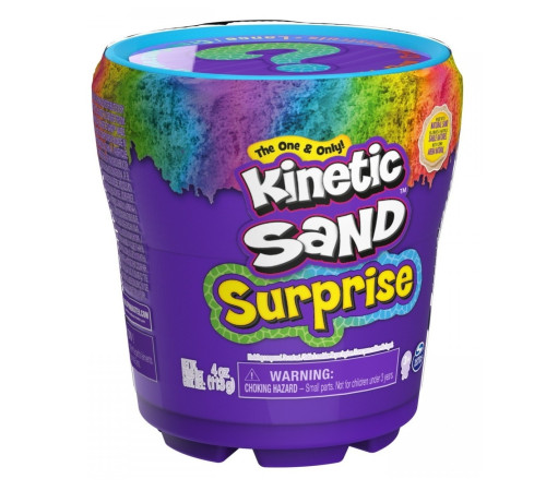  kinetic sand 6059408 Набор "Кинетический песок ароматизированный песок с игрушкой-сюрпризом (113 г)