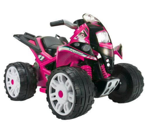 injusa Электрический квадроцикл "the beast 12v" розовый
