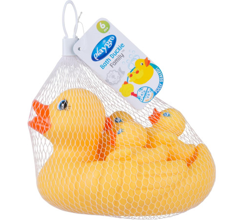 playgro nv684 Набор игрушек для ванной "duck bath family"