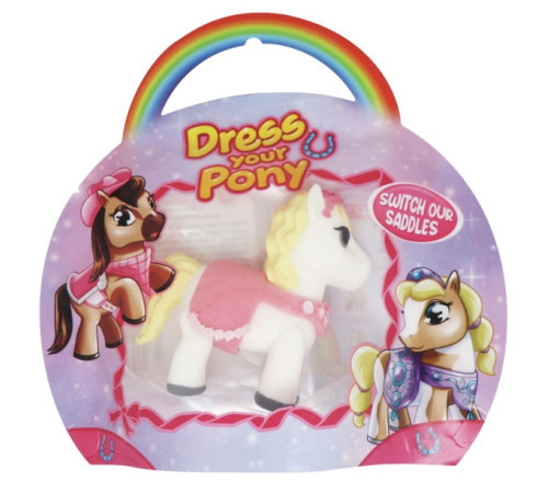 dress your pony dir-l-20002 figurine costumate de ponei (in sort.)