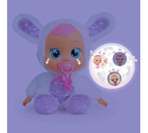 cry babies imc093140 păpușă "good night coney" (30 cm.)