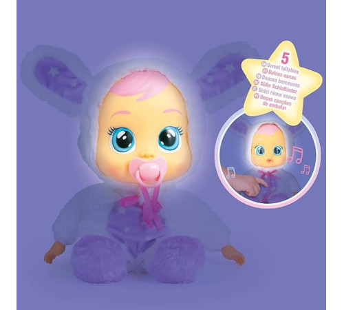 cry babies imc093140 păpușă "good night coney" (30 cm.)