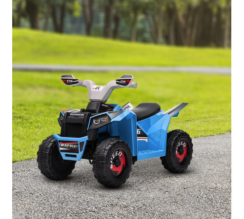 op mx630/2 atv electric pentru copii albastru