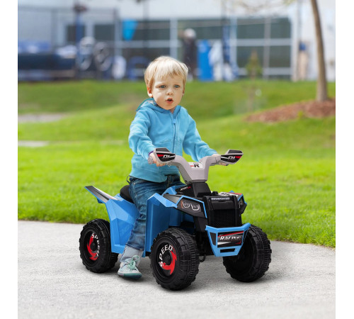 op mx630/2 atv electric pentru copii albastru