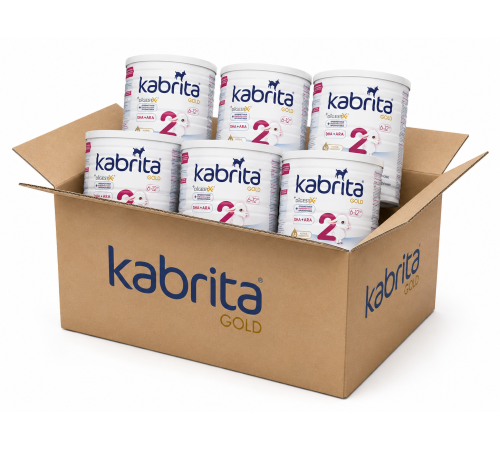  Сухая молочная смесь mega pack kabrita gold 2 (6 х 800) 4800 гр.
