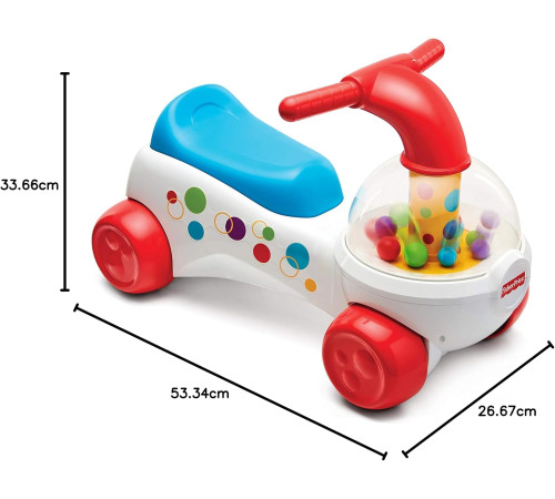  fisher-price 75775 mașinuță "popcorn ride on"