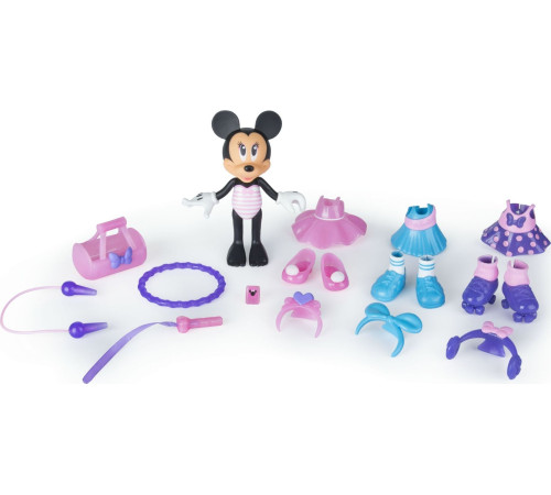 disney 182929 Кукла Минни с аксессуарами "gym fun"