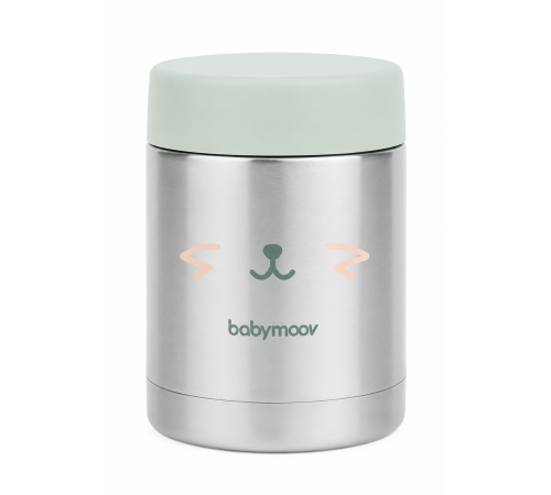  babymoov a004502 Детский термос для еды из нержавеющей стали " eat's isy" (350 мл.) мятный 