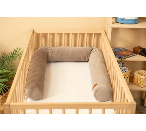 sensillo-2231003 bara de protecție pătuț (200 x 12 cm) bej