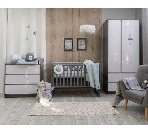 veres 33.2.38.2.32 comodă 900 bern (alb/grafit)