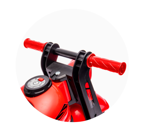chipolino rocbr0262re tolocar muzical "bubble rider" (rosu)