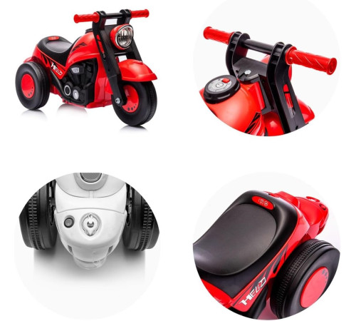 chipolino rocbr0262re tolocar muzical "bubble rider" (rosu)