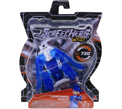 screechers wild eu685003 mașina - transformer s4 l0 “lightning eagle 720”