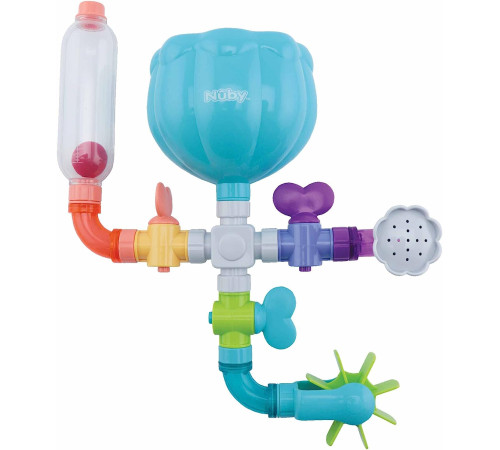 nuby nv08009 Игрушка для ванной "wacky waterworks" (18 м+)