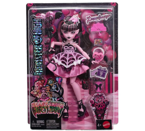 monster high jbg74 Кукла "Страшно-сладкий День рождения! Дракулауры"