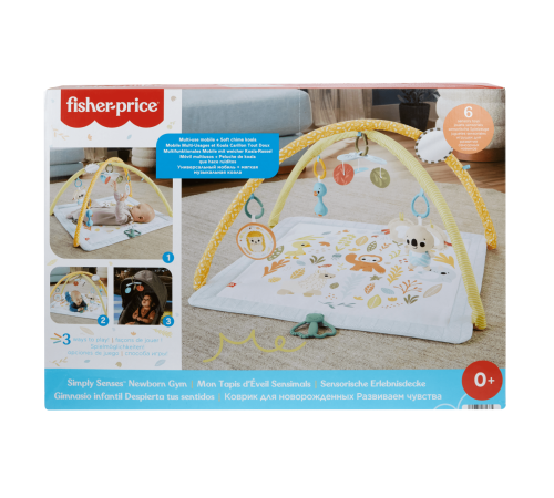 fisher-price hrb15 Игровой коврик "simply senses " 