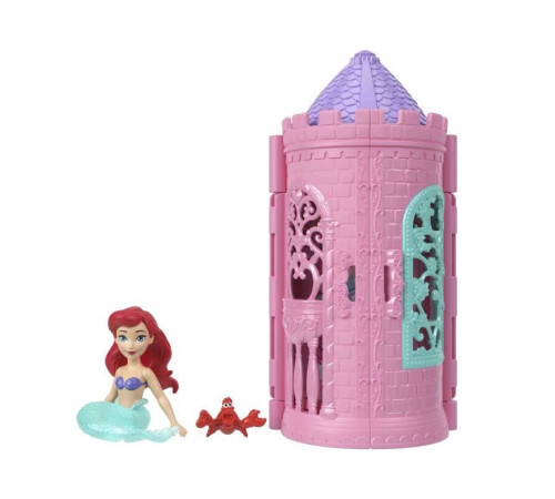 disney princess jbl46 Набор-сюрприз с мини-куклой "Загадочная башня" 
