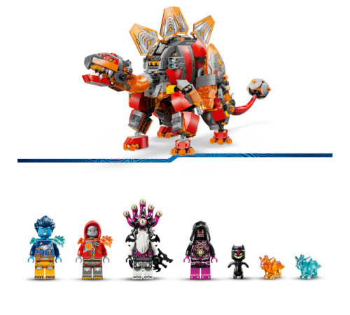 lego dreamzzz 71514 constructor "dino jet" (1007 el.)