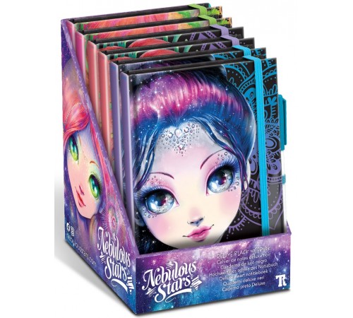 Nebulous Stars 11583 Чёрная записная книжка Deluxe в асс. (3) nebulous stars 11583 Чёрная записная книжка deluxe в асс. (3)