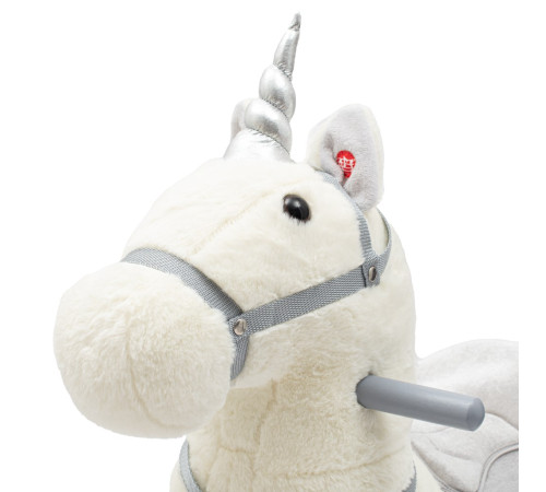 baby mix 56427 balansoar muzical cu roți "unicorn"