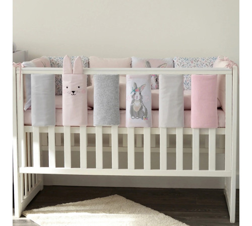 veres 217.12 Постельное бельё "summer bunny pink" (6 ед.)