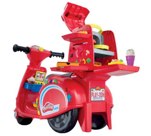 play-doh f8803 set de joc "scuter de livrare pizza" (49 cm)