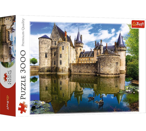  trefl 33075 puzzle "castelul din sully-sur-loire, franța" (3000 el.)
