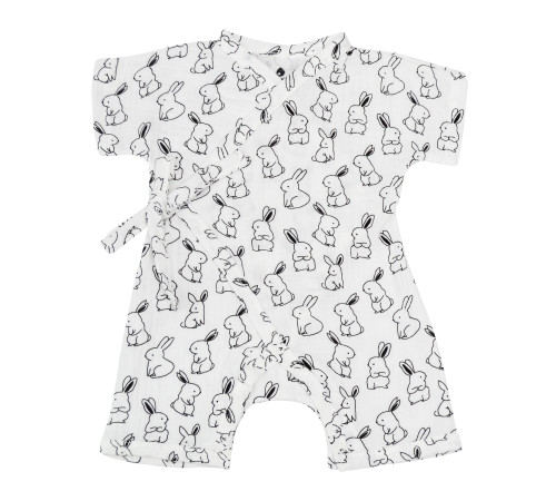  minikin 22301480 body "bon voyage" (m. 80) alb/iepuras