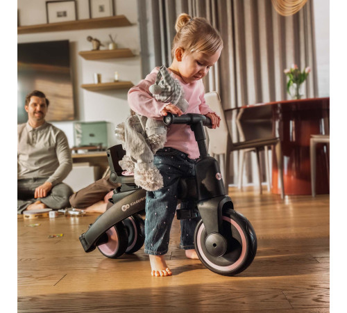 kinderkraft triciclu pliabil jazz 3 (bej)