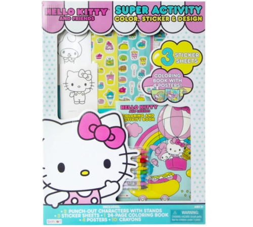 total office hk-1115 super set de desen "hello kitty"