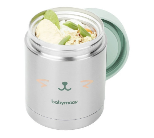 babymoov a004502 Детский термос для еды из нержавеющей стали " eat's isy" (350 мл.) мятный 