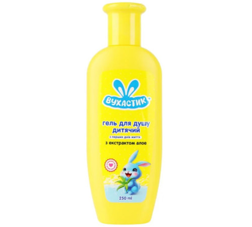 Вухастик gel de duș pentru copii cu extract de aloe (250 ml.)