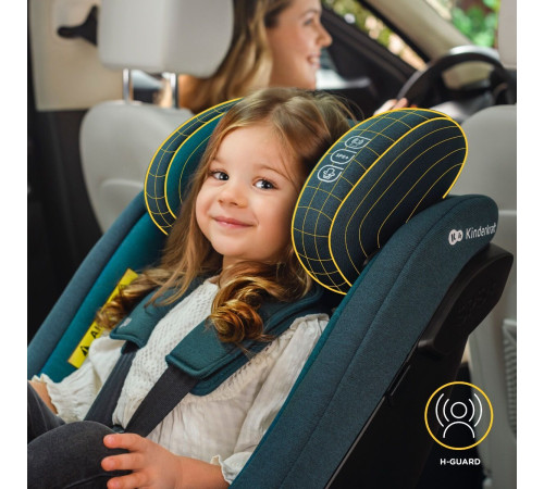 kinderkraft scaun auto i- guard i-size 360&deg;С gr.0+/1 (40-105 cm.) negru grafit