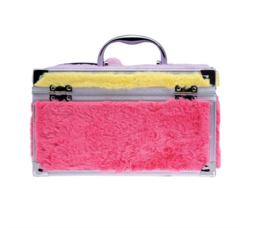 as kids 1081-60006 trusă mare de machiaj și accesorii pentru copii "happihobbi beauty case" (50 piese) 