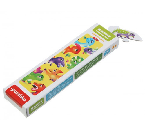  puzzlika 15252 Пазлы 8в1 "Динозавры" (16 дет.)
