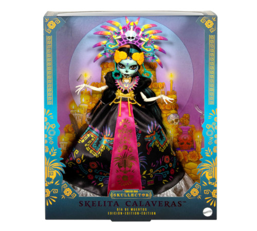 monster high skullector jdr63 Кукла "Скелита Калаверас dia de muerto"