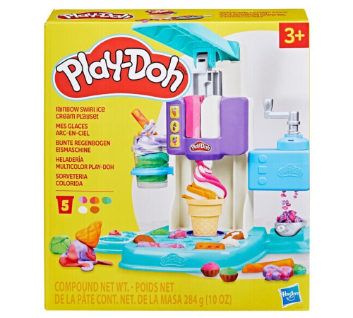 play-doh g0028 Игровой набор "Радужное мороженное"