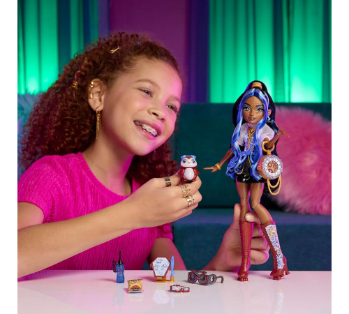 monster high jmb81 Кукла "Робекка Стим" с пингвином