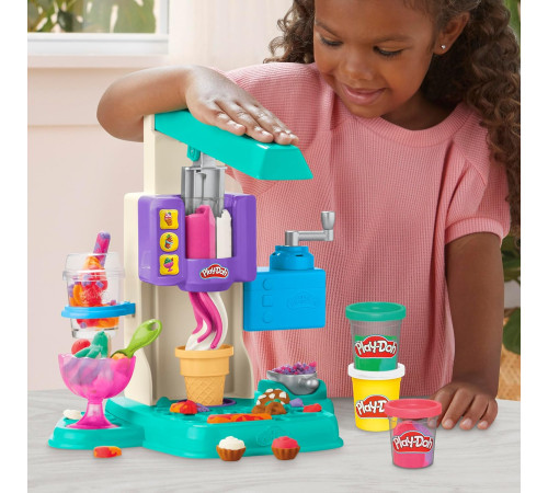 play-doh g0028 Игровой набор "Радужное мороженное"