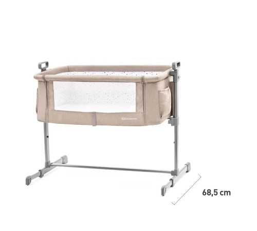 kinderkraft patut-leagăn neste dark grey