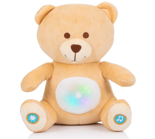 chipolino Плюшевая музыкальная игрушка с ночником "bear" pil02307bear