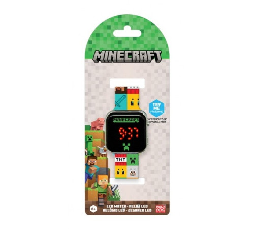 kids licensing min4272 Детские led часы "minecraft"