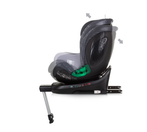 chipolino scaun auto "i-size isofix maximus" stkmm02402gn (40-150 cm.) gri